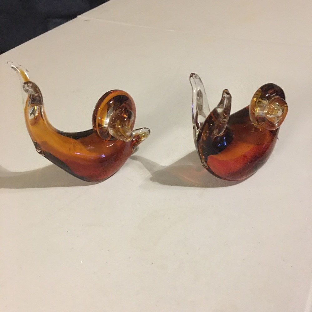 Cute Blown Glass Snails 🐌 - Picture 2 of 8